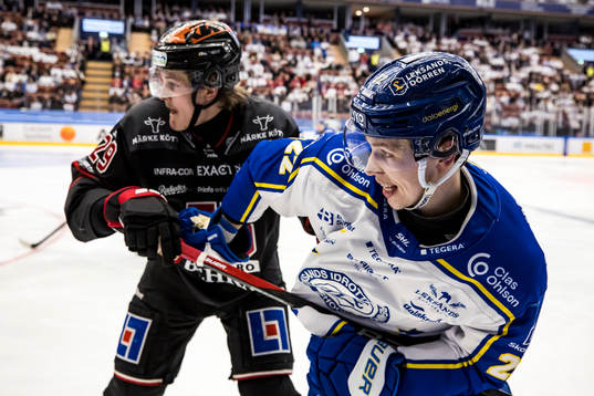 Leksands Lukas Vejdemo och Örebros Milton Oscarson