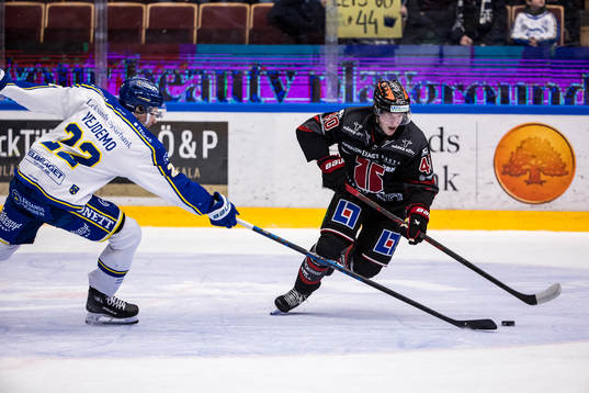 Leksands Lukas Vejdemo och Örebros Elias Ekström