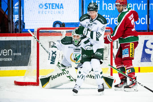 Färjestads målvakt Maxime Lagacé