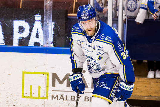 Leksands Anton Lindholm utsedd till matchens krigare