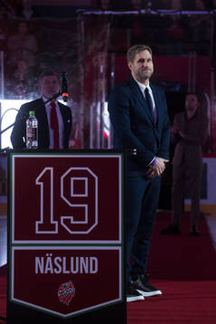 Markus Näslund hyllas