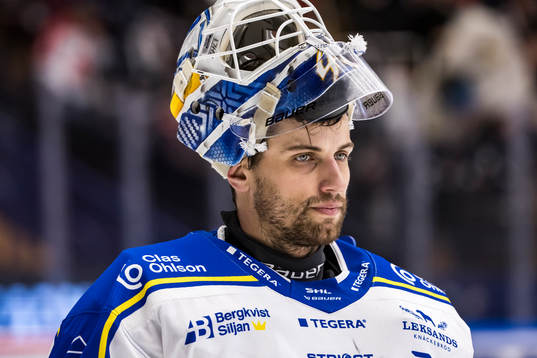 Leksands målvakt Mantas Armalis