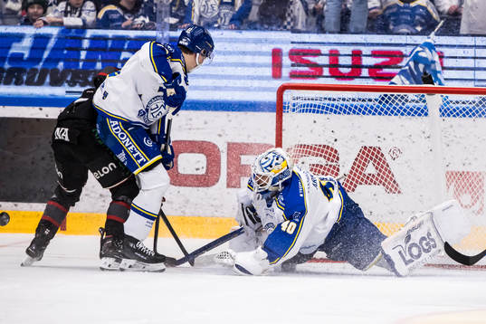 Leksands målvakt Mantas Armalis