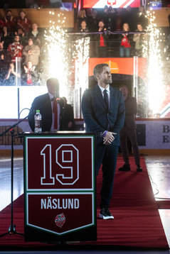 Markus Näslund hyllas