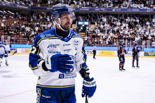 Leksands Marek Hrivik jubel