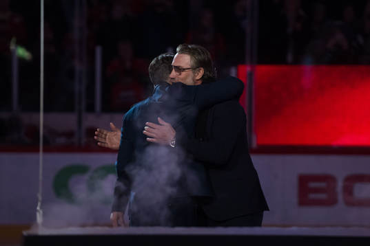 Markus Näslund hyllas