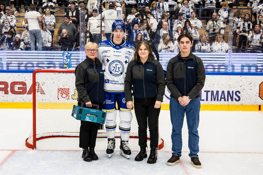 Leksands Carter Ashton utsedd till matchens lirare