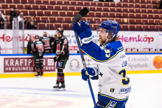 Leksands Anton Lindholm utsedd till matchens krigare