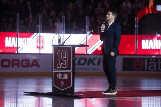 Markus Näslund hyllas