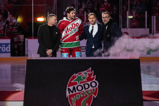 Niklas Sundström, David Rundblad, Markus Näslund och