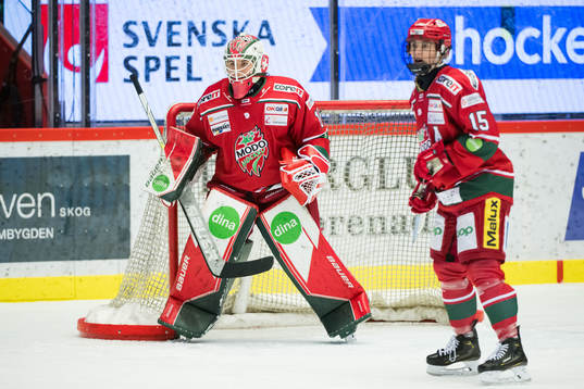 Modos målvakt Andrea Brändli