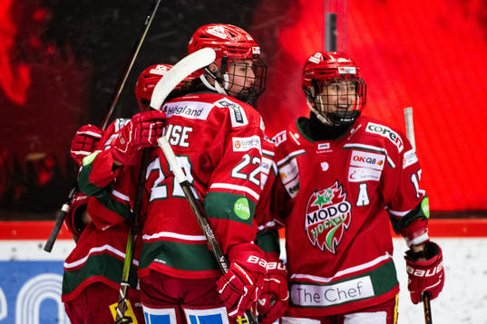 Modos Wilma Sundin jublar