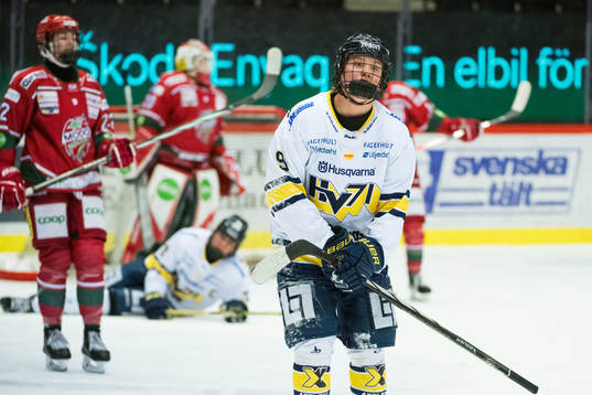 HV71s Jenna Raunio deppar