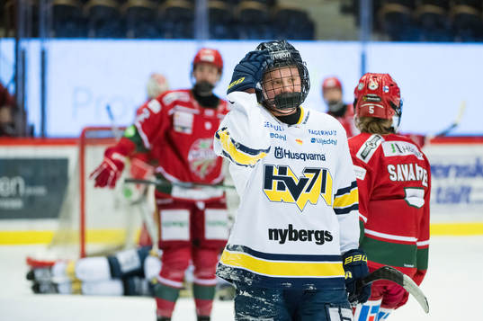 HV71s Jenna Raunio deppar