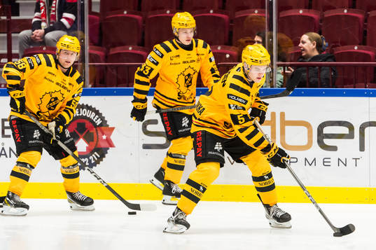 Skellefteås Oskar Nilsson, Zeb Forsfjäll och Axel Sandin