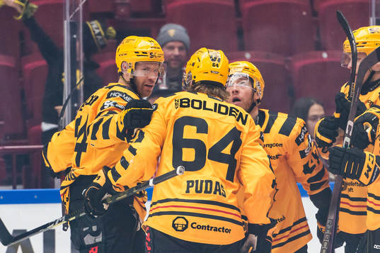 Skellefteås Oscar Lindberg jublar