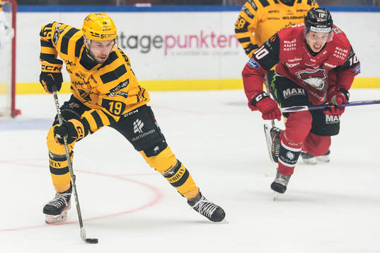 Skellefteås Martins Dzierkals och Malmö Redhawks William