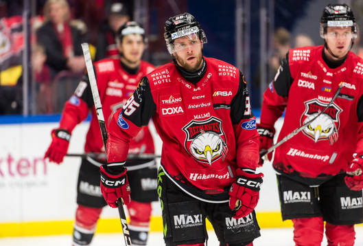 Malmö Redhawks Carl Persson deppar