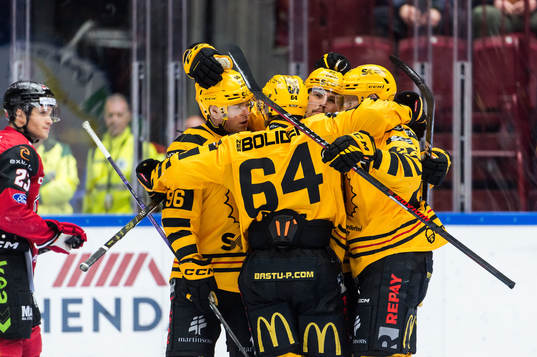 Skellefteås Jonathan Johnson jublar
