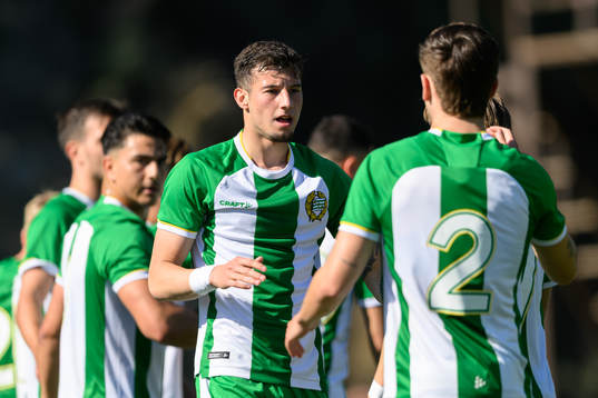 Viktor Djukanovic and Marc Llinares Barragan of Hammarby