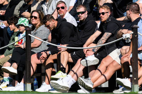 Simon Gustafson and Mikkel Rygaard Jensen of BK Häcken