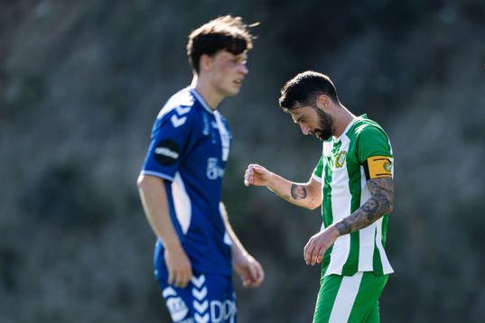 Nahir Besara of Hammarby looks dejected