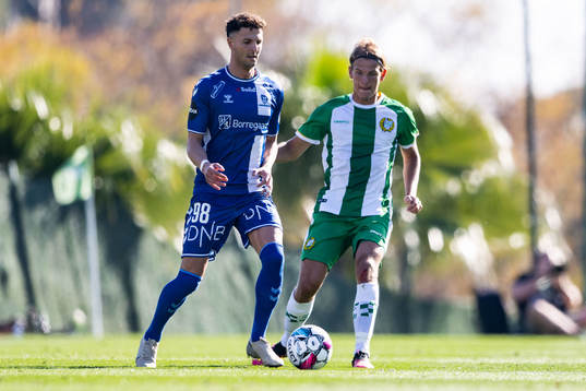 Rafik Zekhnini of Sarpsborg 08 and Markus Karlsson of