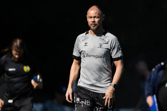 Assistant coach Joachim Björklund of Sarpsborg 08