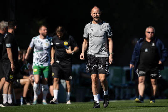 Assistant coach Joachim Björklund of Sarpsborg 08