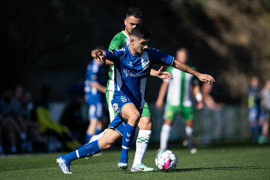 Aimar Sher of Sarpsborg 08 and Abdelrahman Boudah Saidi of