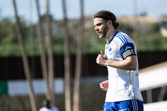 Christoffer Nyman of IFK Norrköping looks dejected