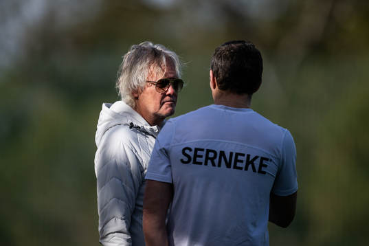 Team manager Hannes Stiller och chefsscout Stig Torbjörnsen