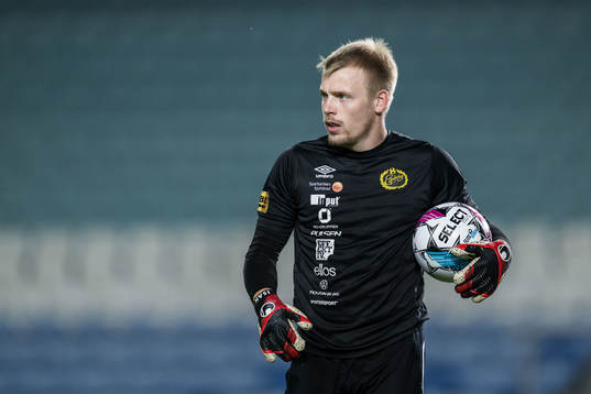 Goalkeeper Luca Söderberg of Elfsborg