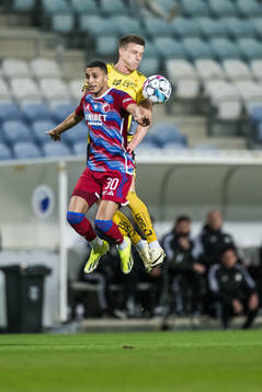 Elias Achouri of FC Copenhagen and Andri Fannar Baldursson
