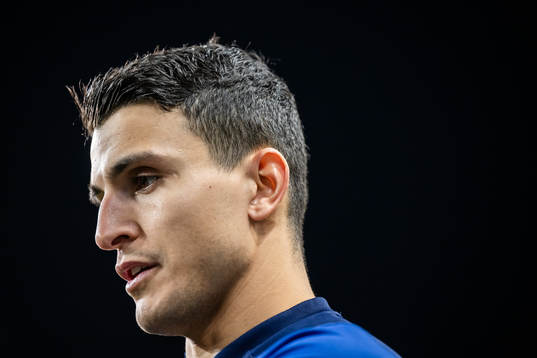 Mohamed Elyounoussi of FC Copenhagen is interviewed