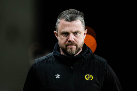 Manager Jimmy Thelin of Elfsborg