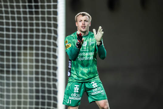 Goalkeeper Isak Pettersson of Elfsborg