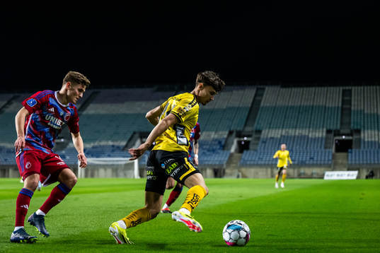 Elias Jelert of FC Copenhagen and Camil Jebara of Elfsborg