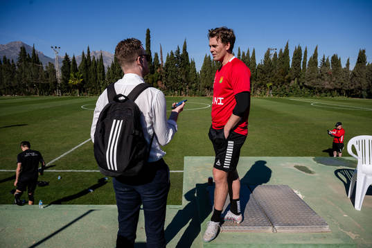GAIS tränare Fredrik Holmberg