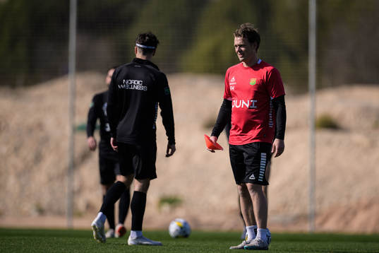 Head coach Fredrik Holmberg of GAIS