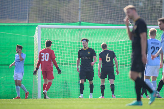 William Milovanovic of GAIS looks dejected