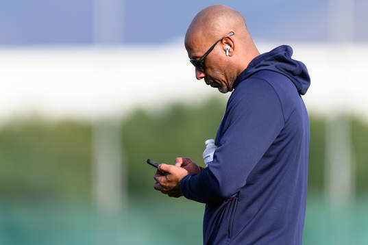 Malmö FFs scout Jeffrey Aubynn