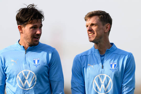 Malmö FFs Stefano Vecchia och Søren Rieks