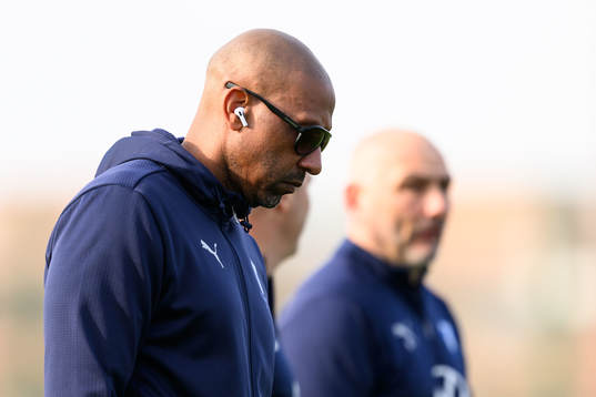 Malmö FFs scout Jeffrey Aubynn