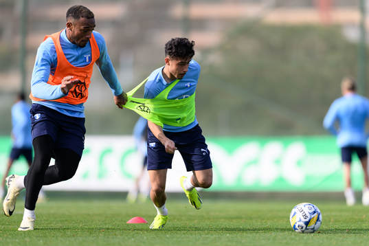 Malmö FFs Derek Cornelius och Adrian Skogmar