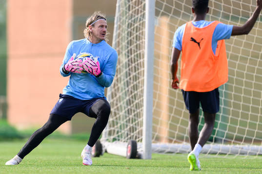 Malmö FFs målvakt Johan Dahlin