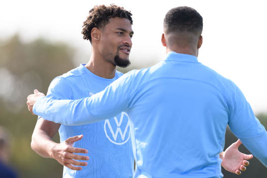 Malmö FFs Joseph Ceesay och Martin Olsson