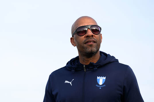 Malmö FFs scout Jeffrey Aubynn