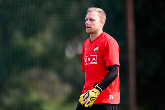 Målvakt Peter Abrahamsson