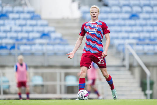 Oscar Højlund of FC Copenhagen